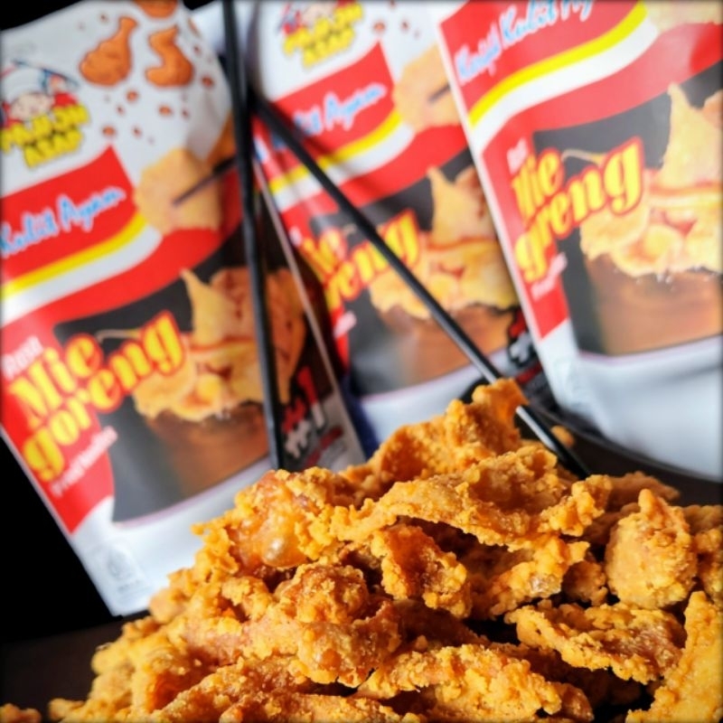 

Keripik Kulit Ayam Rasa Mie Goreng