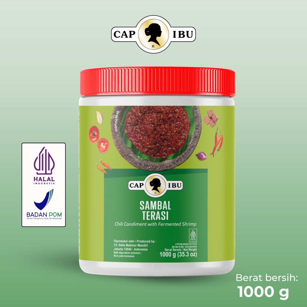 

CAP IBU Sambal Terasi Kemasan Pot