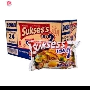 mie sukses isi 2 rasa ayam kremes (1 dus 24pcs)