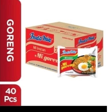 

mie Indomie goreng 1 dus isi 40 pcs