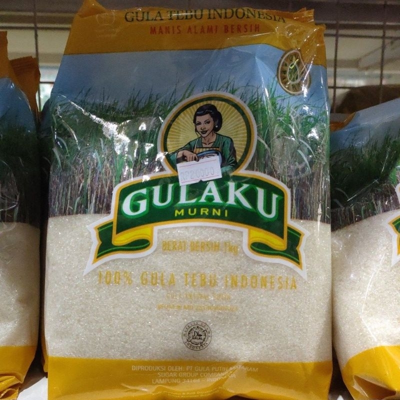 

Gulaku Murni Gula Pasir Tebu Kemasan 1kg