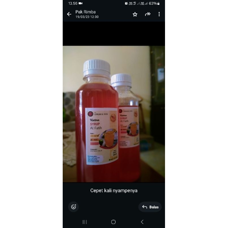 

Kietna Syrup Al Fatih (Kastuŕi)