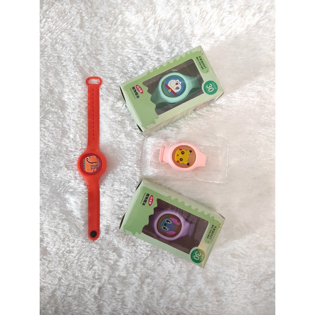 gelang anti nyamuk | strap silicon anti nyamuk | mosquito repellent | jam anak | gelang anti nyamuk 