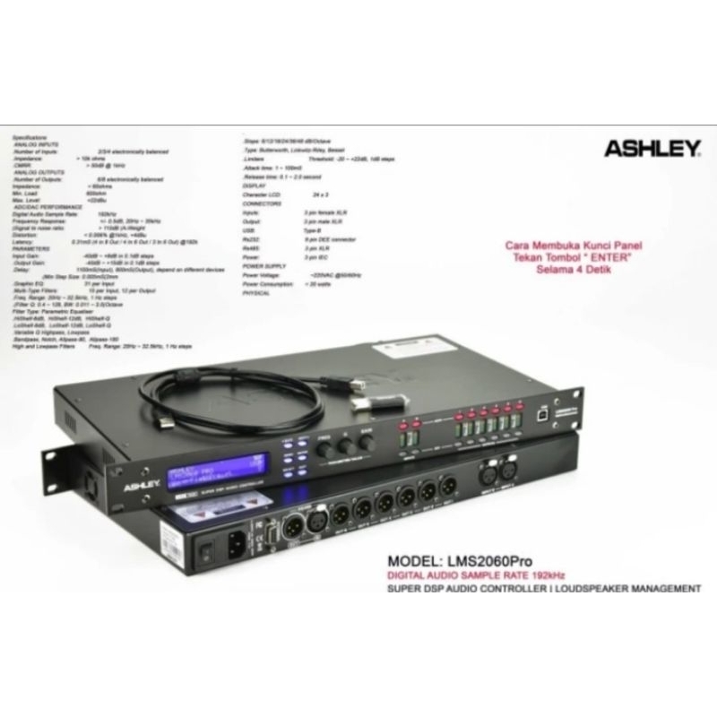 Management ASHLEY LMS 2060 PRO Original ashley LMS2060PRO