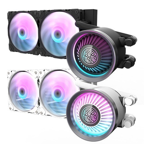 darkFlash Nebula DN240 ARGB - Liquid CPU Cooler Fan 240mm