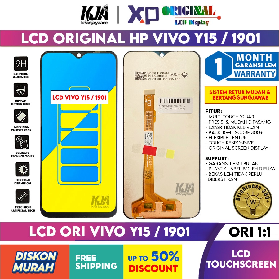 ❤️ LCD Original ❤️ Vivo Y15 1901 LCD Touchscreen Hp ORI
