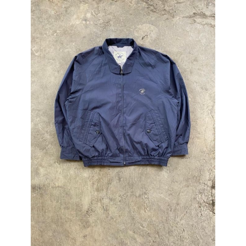 vintage harrington jacket bevelry hills polo club (BHPC) Navy