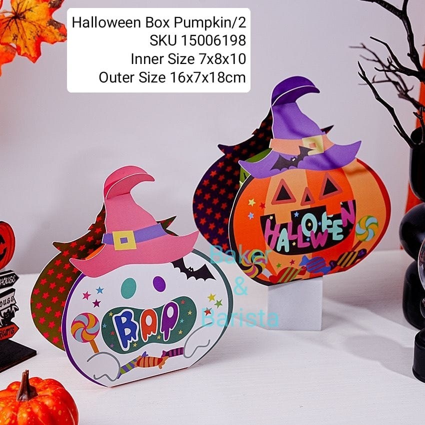 

Halloween Box Pumpkin/2 Halloween Packaging Box kado gift Halloween