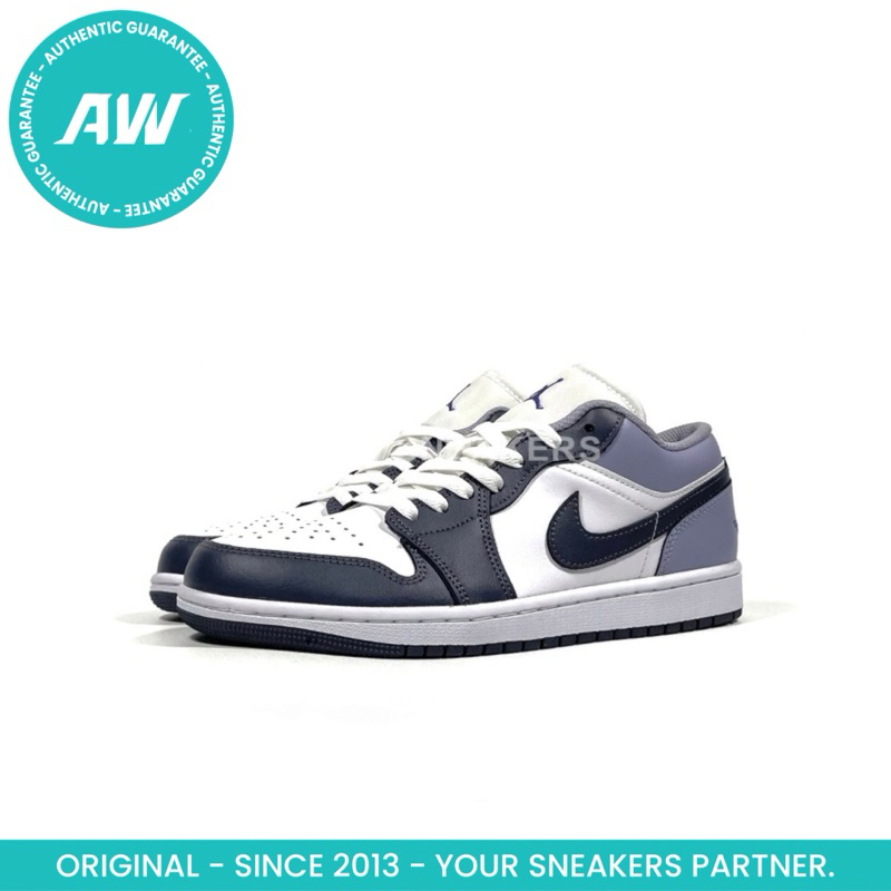 Air Jordan 1 Low ‘White Grey Purple’
