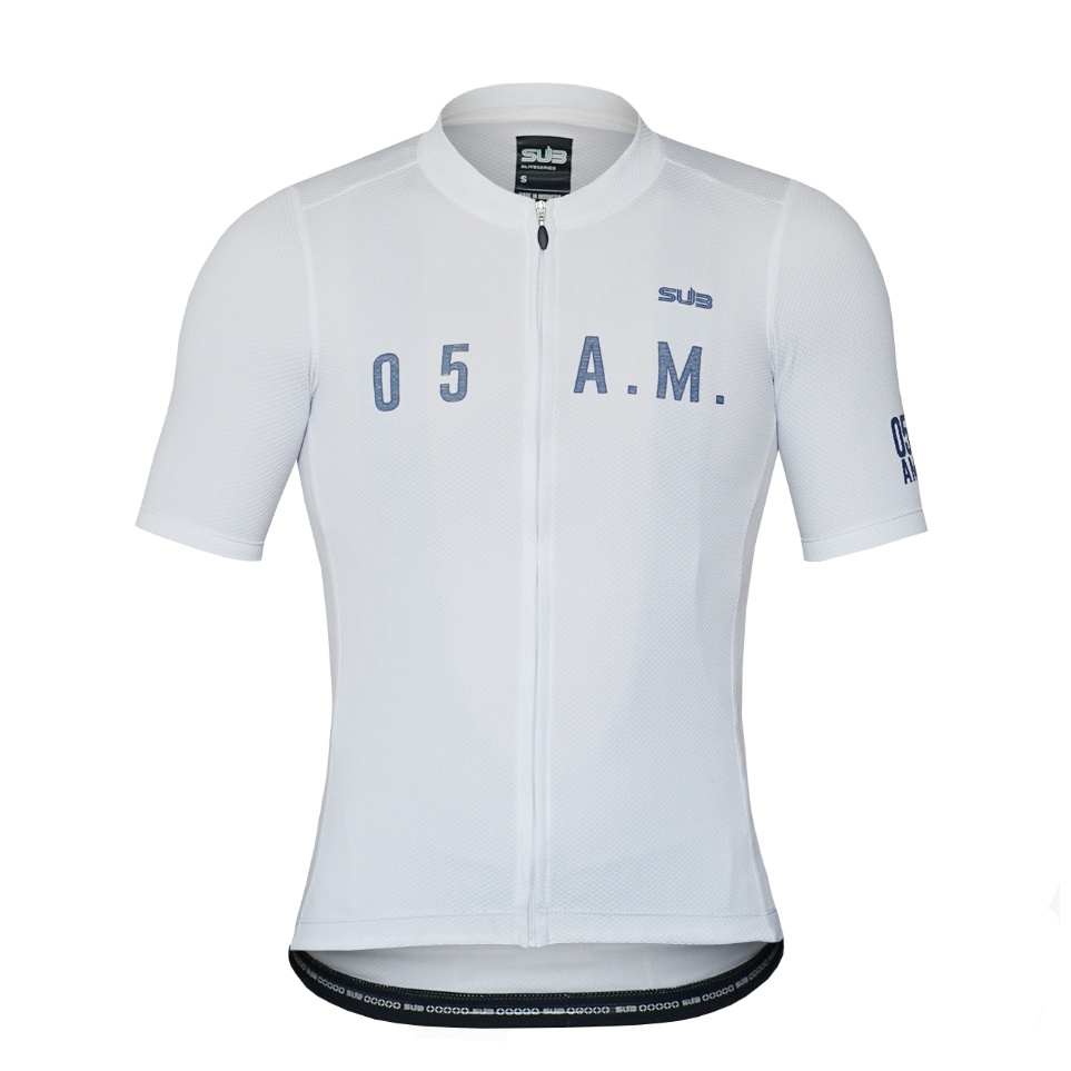 ART J7O5 Sub Jersey 5 AM White Short Sleeves