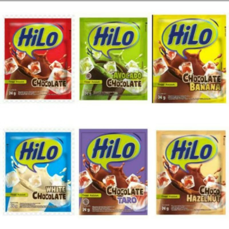 

HiLo Susu 14 gram Renceng 10 Sachet