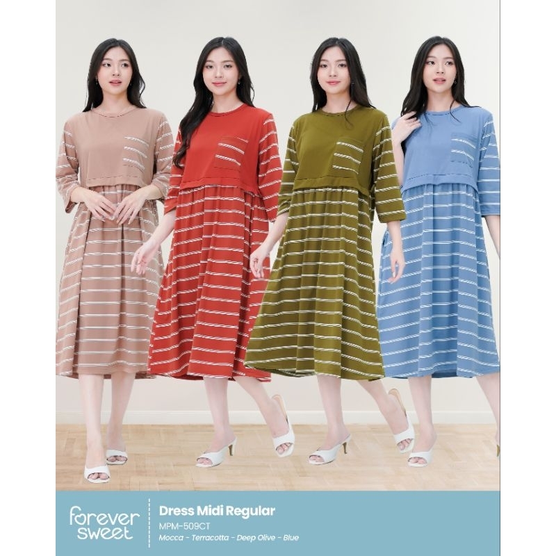 Dress midi regular Forever sweet
