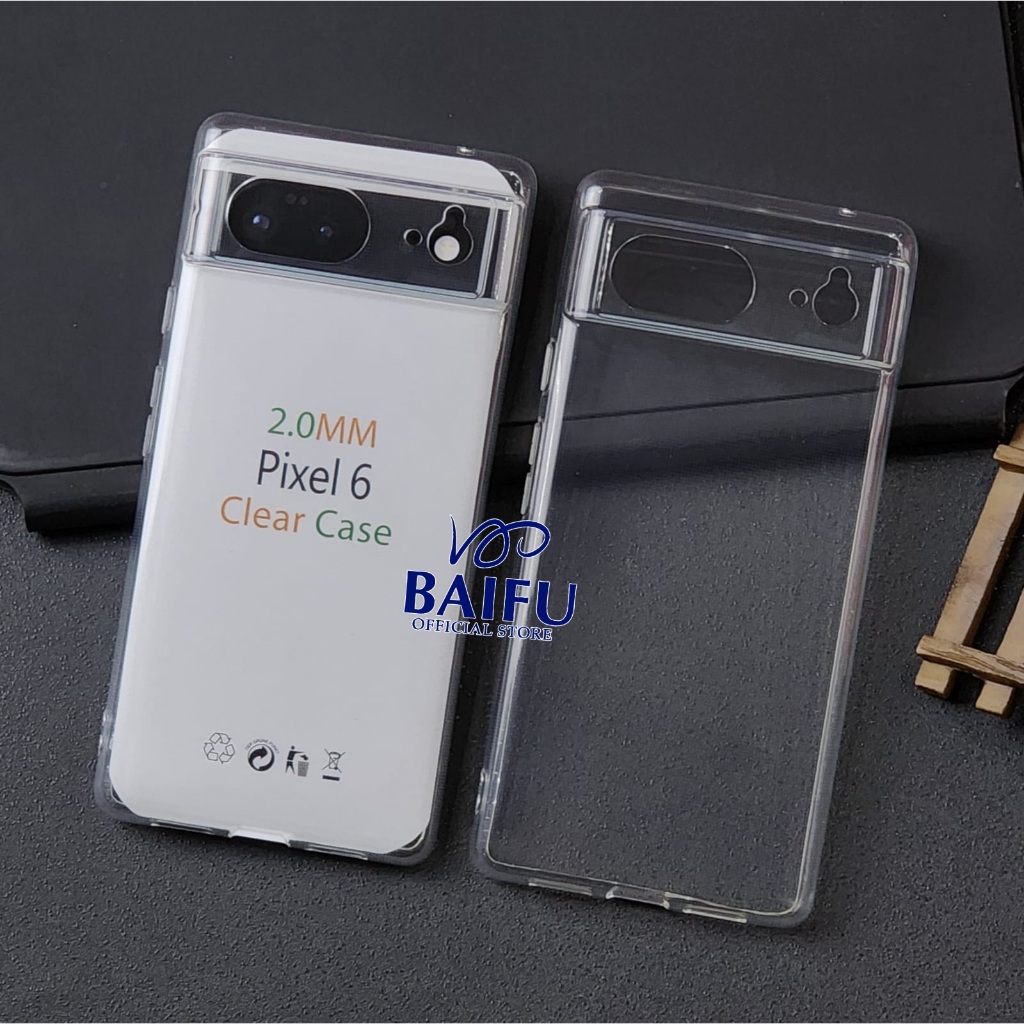 Google Pixel 6 Google Pixel 6 Pro Google Pixel 6A Tpu Clear Case 2.0mm Case Bening Softcase Google P