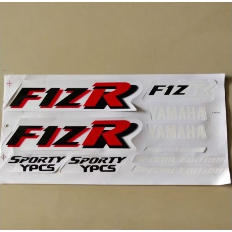 Stiker Yamaha Fizr Marlboro Merah putih TERMURAH