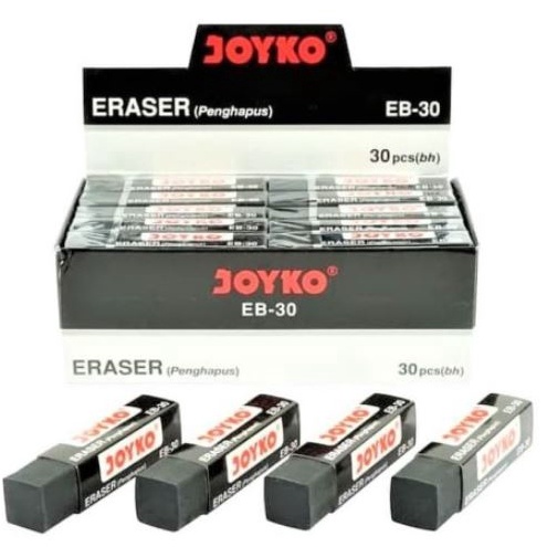 

ART N8G8 PENGHAPUS JOYKO 1pak 3pc PENGHAPUS PENSIL EB 3 ERASER