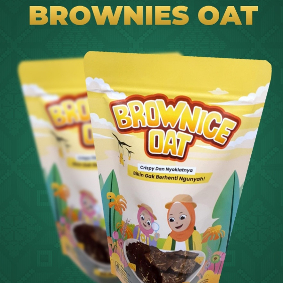 

Brownice Oat Crispy dan Nyoklat Bikin gak berhenti Ngunyah Tresnan approved