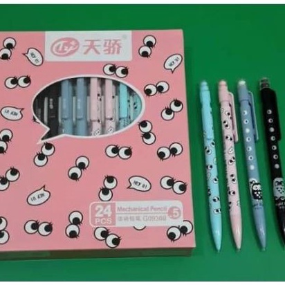 

Price PENSIL MEKANIK MECHANICAL PENCIL FANCY TIZO 5 mm PACK 24 PCS
