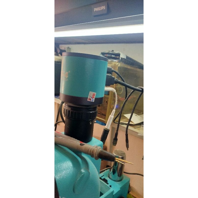 microscope rf4  RF-6565TV + camera RF-2KDMM ada fitur multi tester