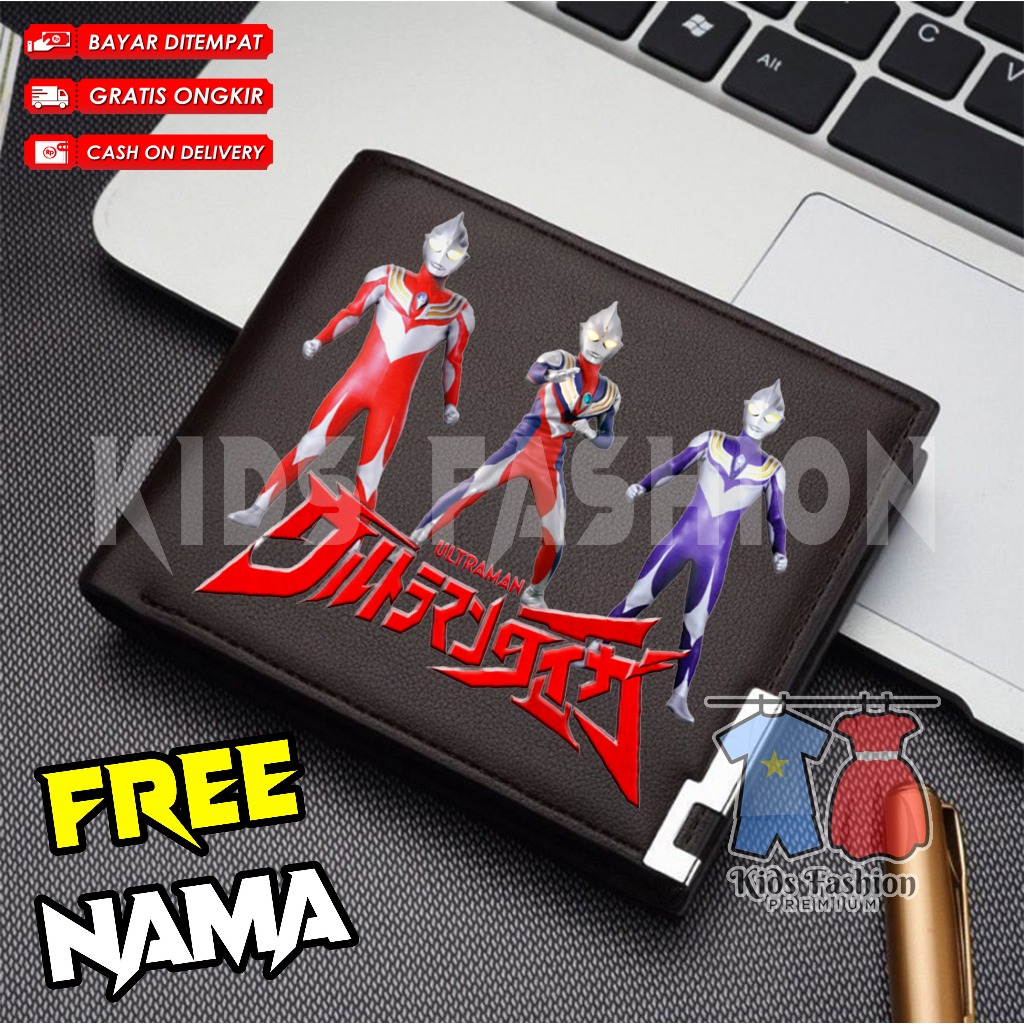 BISA COD DOMPET WALLET ULTRAMAN COSMOS ULTRAMAN Z ULTRAMAN GAIA ULTRAMAN LEGEND BAHAN KULIT