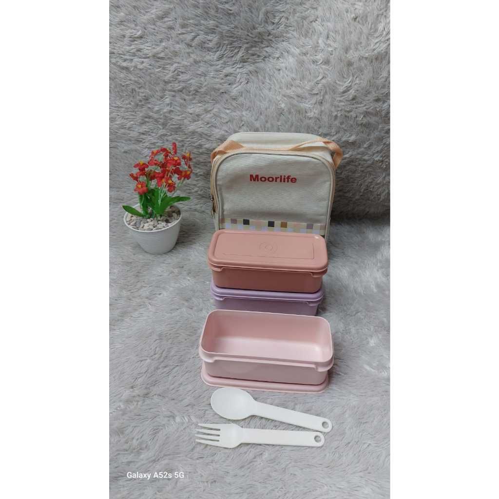 otto set lunch box kotak bekal moorlife