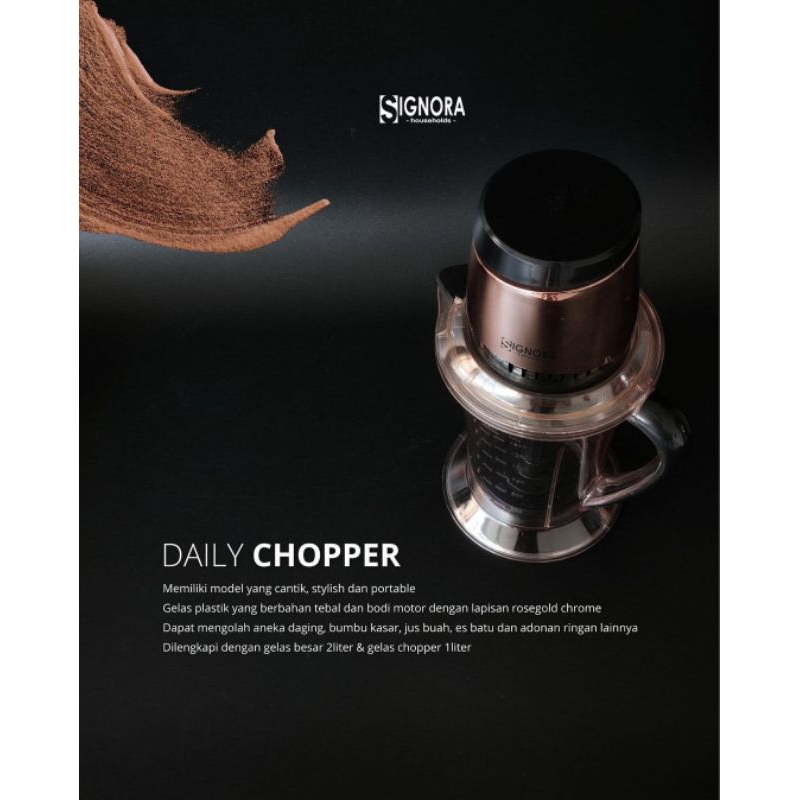 Daily chopper signora/ choper blender signora