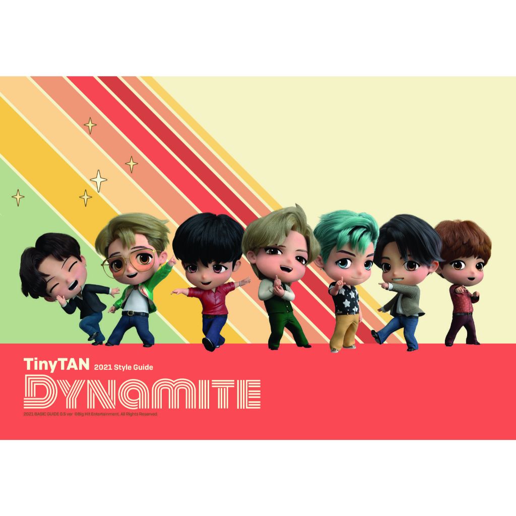 BTS OFFICIAL TinyTAN Dynamite Monitor Figure