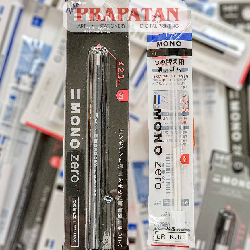 

Unggul Penghapus Tombow Mono Zero Elastomer Eraser Refill Setip