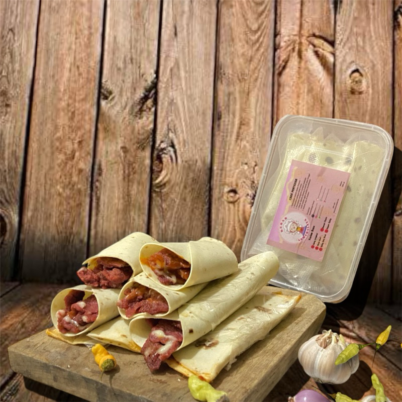 

Asmaralaya kebab ORIGINAL BEEF XTRA DAGING 1 Box isi 5pcs