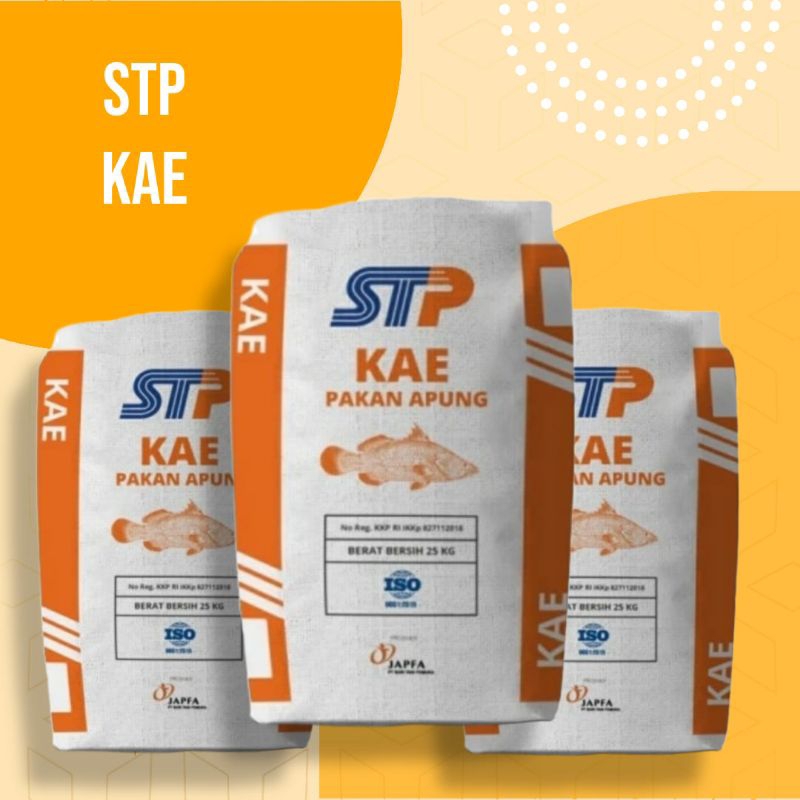 STP KAE Pakan Ikan Kemasan Repack 1Kg | Pelet Ikan | Ukuran Size 3mm | Pakan Ikan Koi Kakap Kerapu