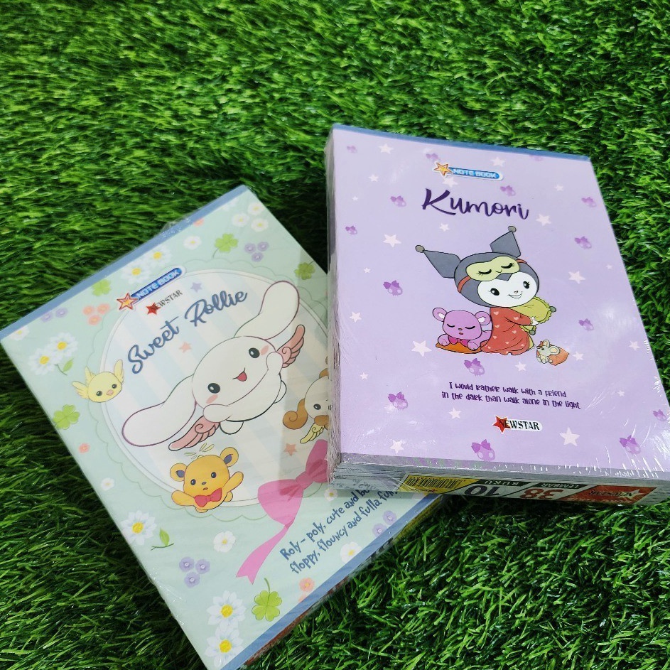 

Super Produsen 1PACK 5 PCS BUKU TULIS NEWSTAR 38 LEMBAR KARAKTER LUCU KUROMI CINNAMOROL