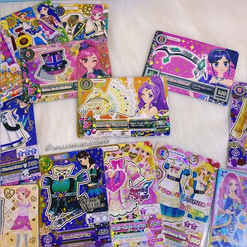 AIKATSU ACC MIZUKI MYSTERIOUS VIRGO & BULK 29 CARDS