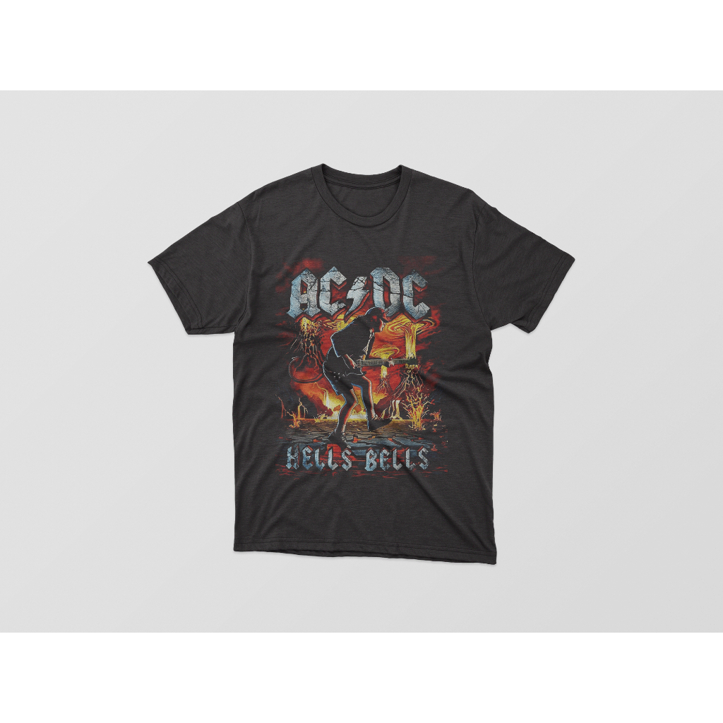 KAOS BAND ACDC | KAOS MUSIK | KAOS BAND ROCK | KAOS PRIA & WANITA | KAOS ACDC | KAOS VINTAGE