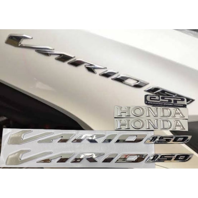 TERBARU Emblem Timbul New Honda Vario 150 Paket Emblem New Honda Vario 150