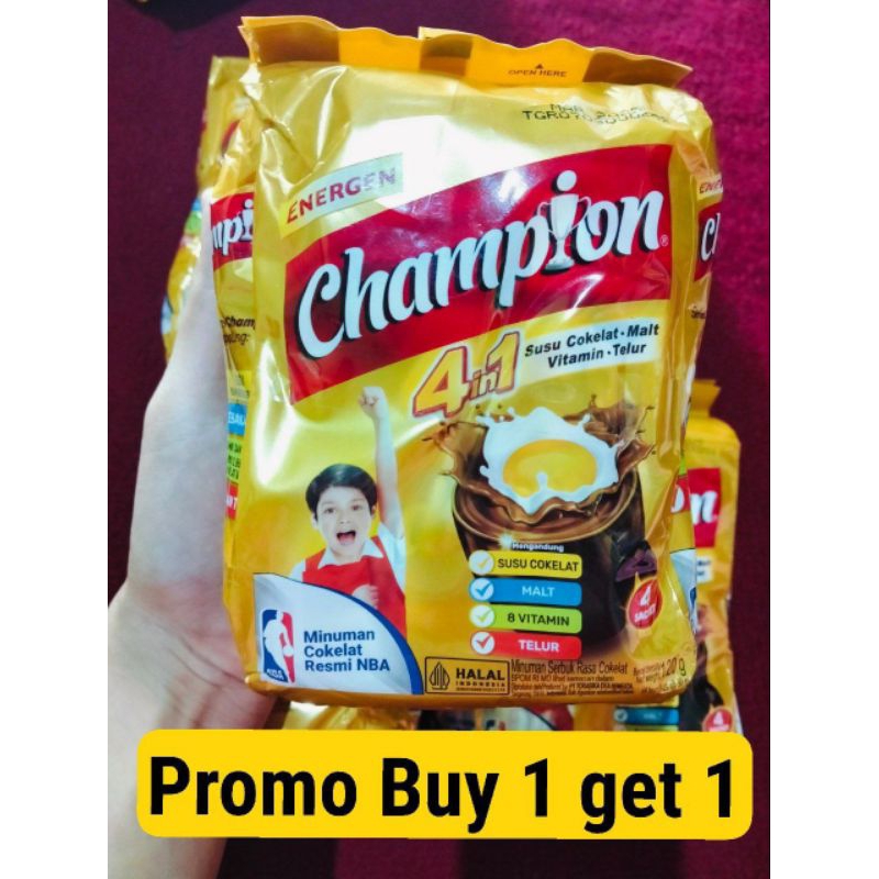 

Energen Champion BUY ONE GET ONE