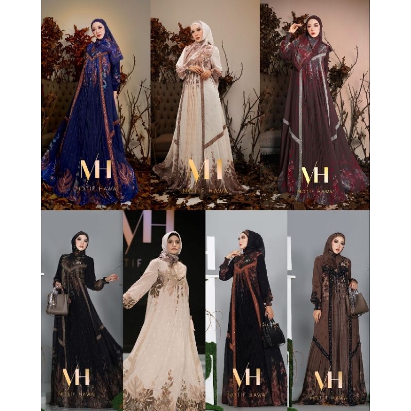 Magnolia Series (Set Scarf) by Motif Hawa MH