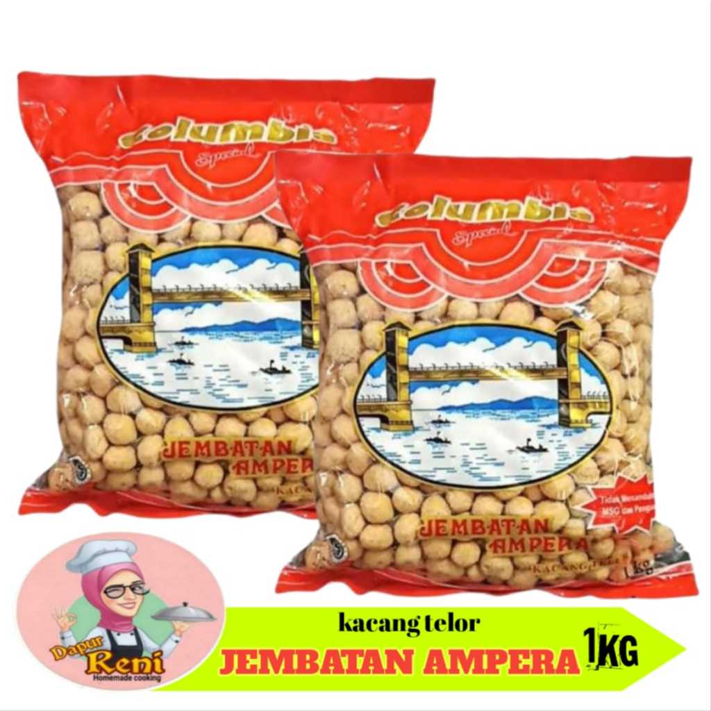 

kacang telor jembatan ampera kemasan 1kg