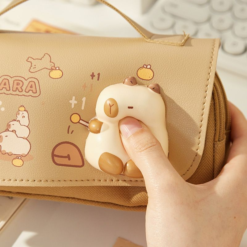 

Student Cute Stationery Pencil Box/Double Layer Pencil Case/Capabala Decompression Pencil Case