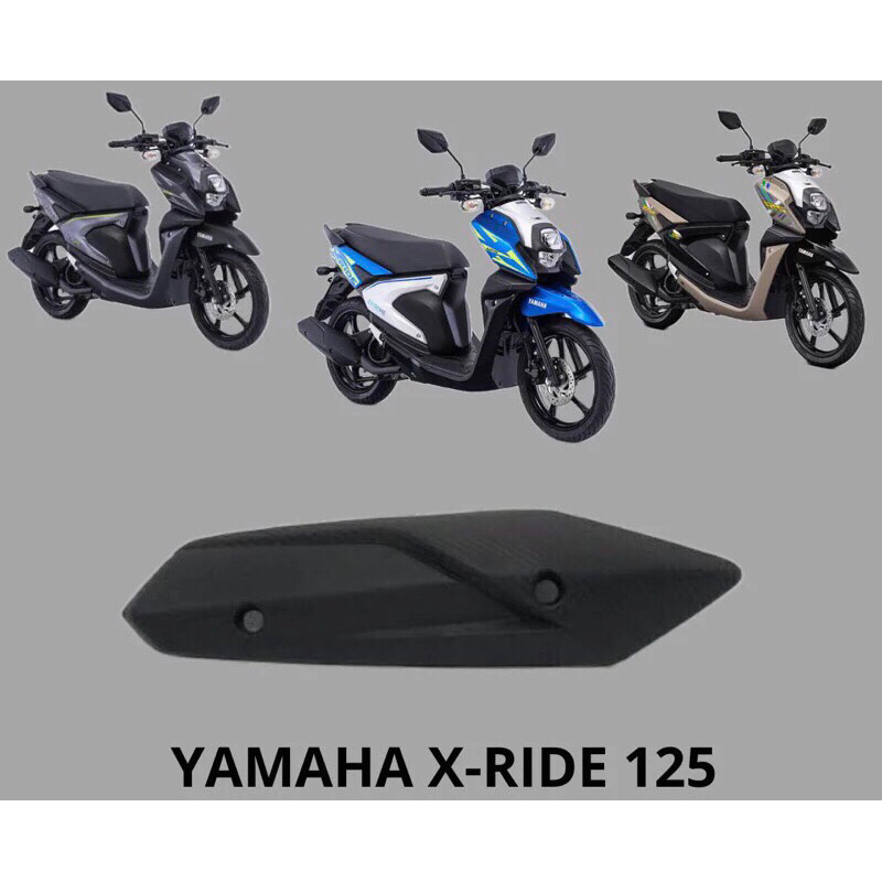 COVER PELINDUNG TUTUP TAMENG KNALPOT X-RIDE 125