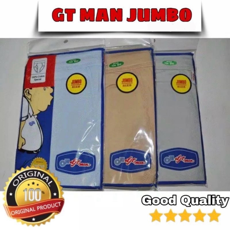 CD Celana Dalam Pria | GT MAN Jumbo *