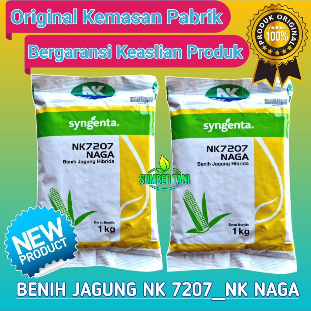 

Benih Jagung NK 7207 | NK NAGA | 1Kg | EXP : AGUSTUS-2025
