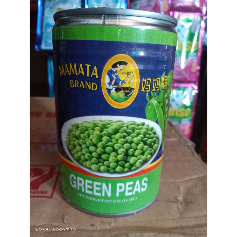 

Kacang polong/green peas kaleng/397