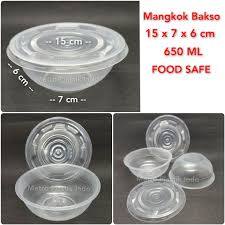 (25 pcs) Mangkok Bakso 650ml | Mangkok Plastik | Mangkok Mika 650 ml