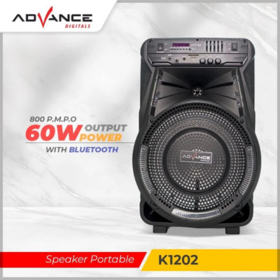 Speaker Portable/Speaker Meeting 12 Inch Advance K1202, K1203, K1206 Free Microphone Wireless