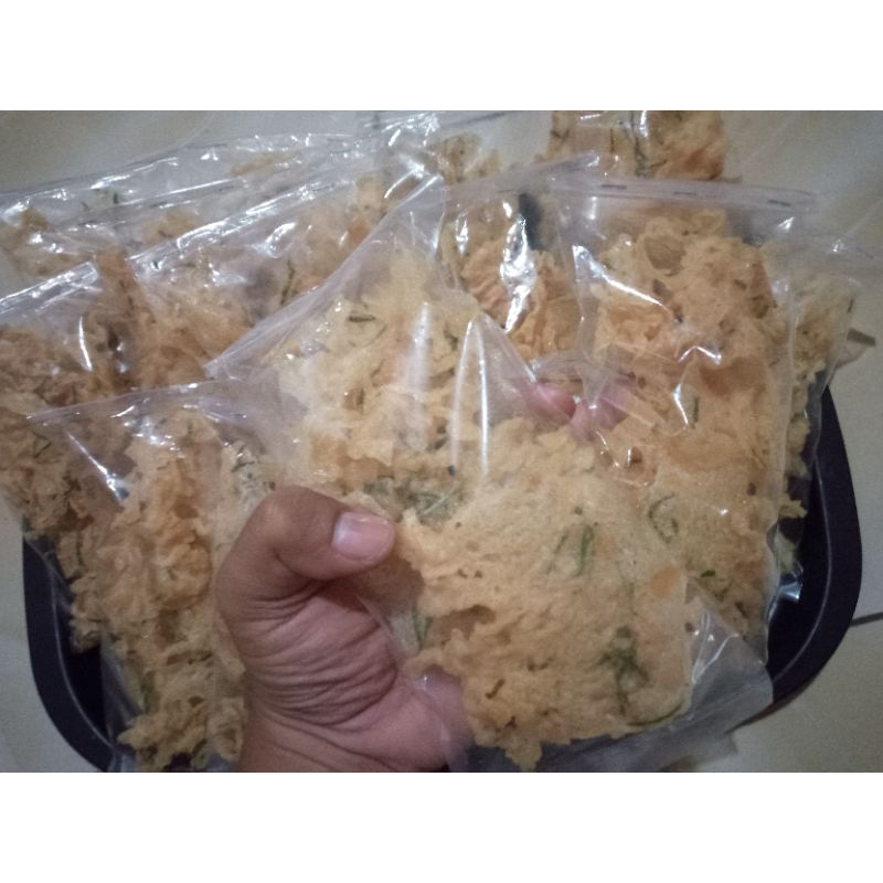 

peyek ikan rebon garing