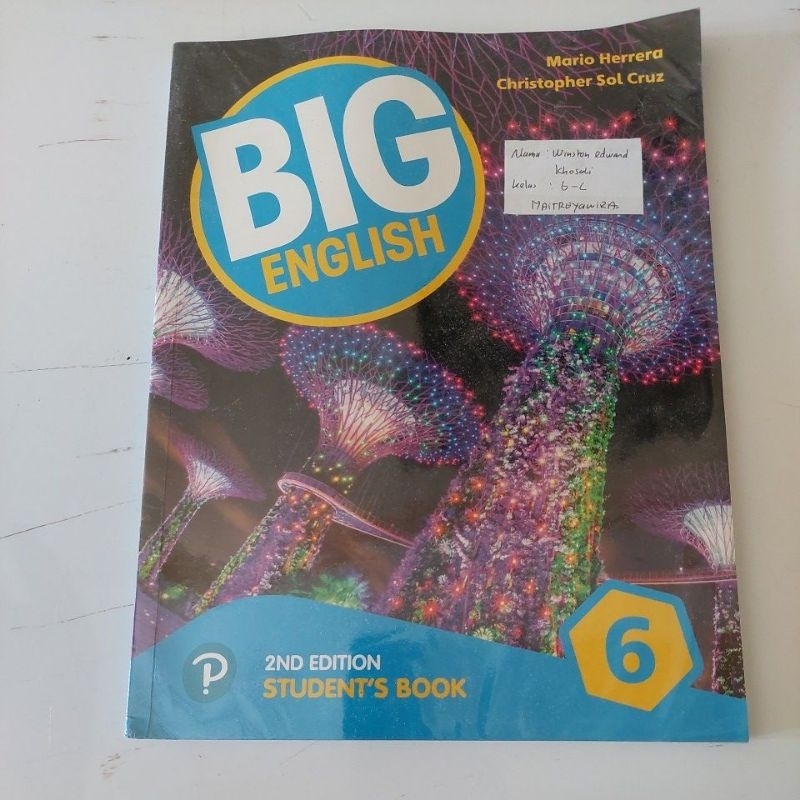BUKU BIG ENGLISH 6 2ND EDITION