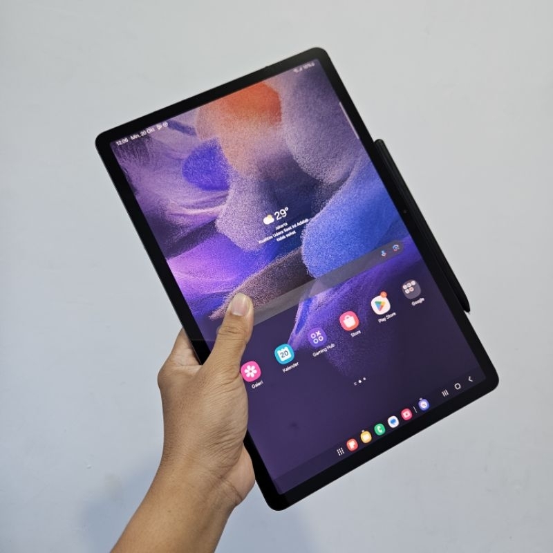 samsung galaxy tab s7 fe 6/128Gb garansi resmi second bagus