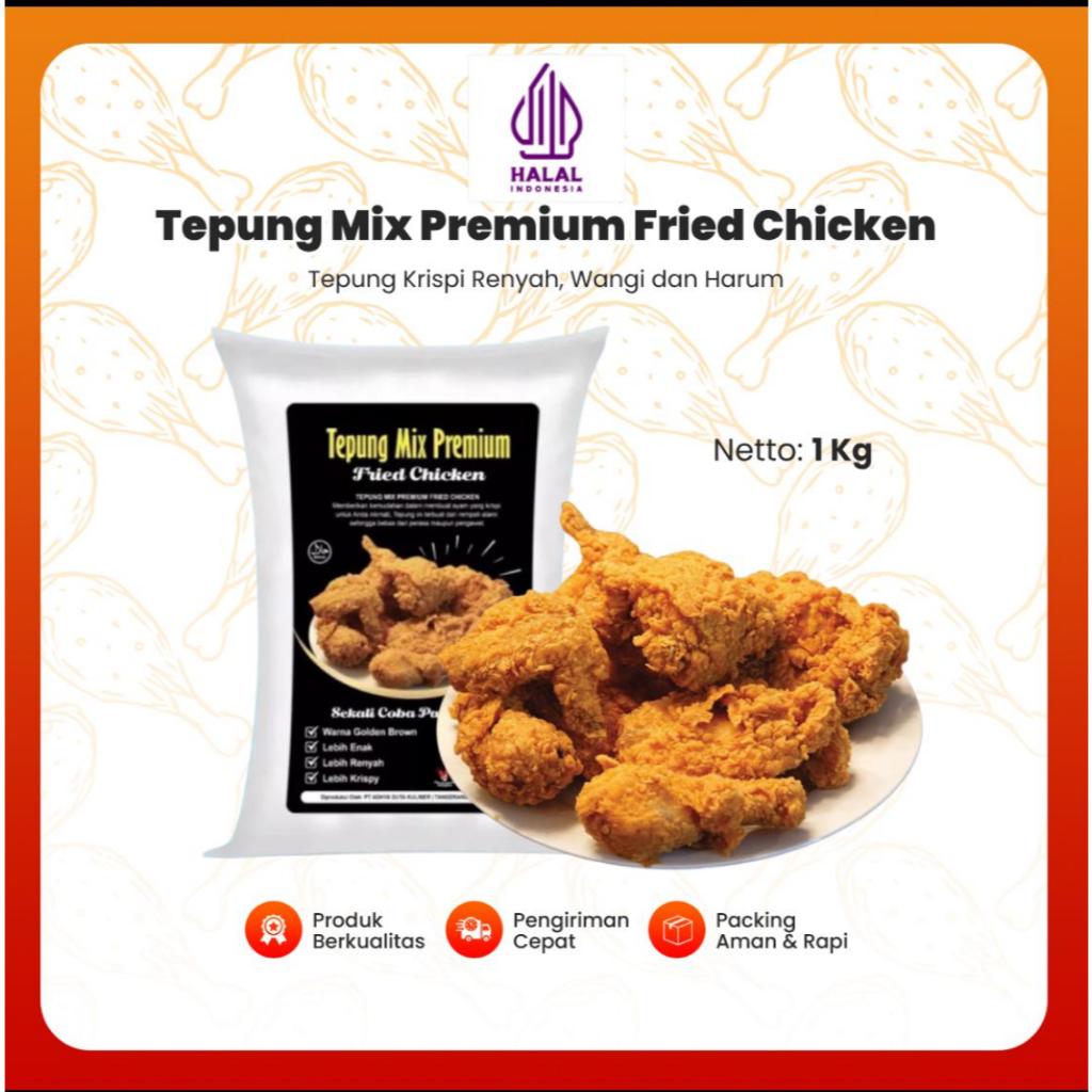 

Produk Terbaik Tepung Mix Kentucky KFC Premium COGS Rendah Siap Pakai | Tepung Crispy KFC Dan Ayam Geprek Renyah Wangi | Tepung Serbaguna