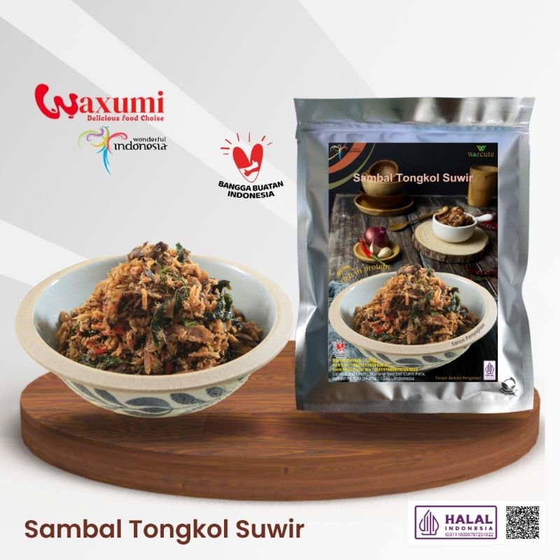 

Waxumi - Sambal Tongkol Suwir Kemasan Vacuum Food Grade A