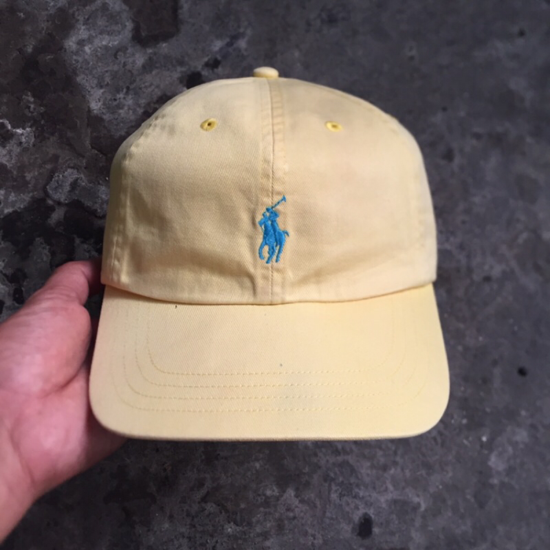 Topi Bekas Second Polo Yellow