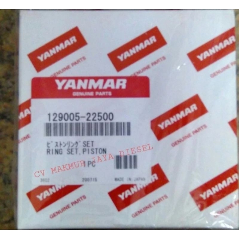 Ring Piston/Ring Seher EF494/494 Yanmar